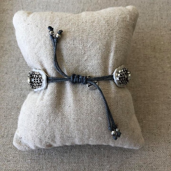 Stella & Dot Chiara Embroidered Bracelet - Picture 2 of 9